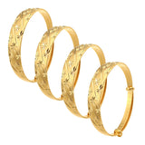 Vintage Bride Wedding Cuff Bracelet African Arab Jewelry Bangles