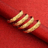 Vintage Bride Wedding Cuff Bracelet African Arab Jewelry Bangles