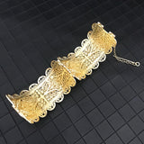 Dubai Wide Coin Bracelet Women's Wedding Dress Wrist Ornament