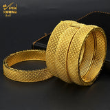 Dubai Plated Bangles For Women Indian Jewelry Bangle Wedding