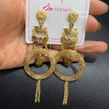 Ethiopian African Tassel Earrings for Women Jewelry