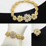 Dubai Plated Jewelry Sets Women s Necklace Earrings Pendant Nigeria Bridal