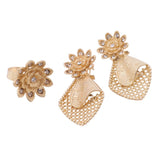 Dubai Jewelry Set Women Necklace Earrings Bracelet Ring African Beads