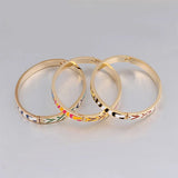 Dubai Jewelry 0.6mm Slim Bangles Delicate Steel Bangle Bracelets For Women