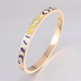 Dubai Jewelry 0.6mm Slim Bangles Delicate Steel Bangle Bracelets For Women