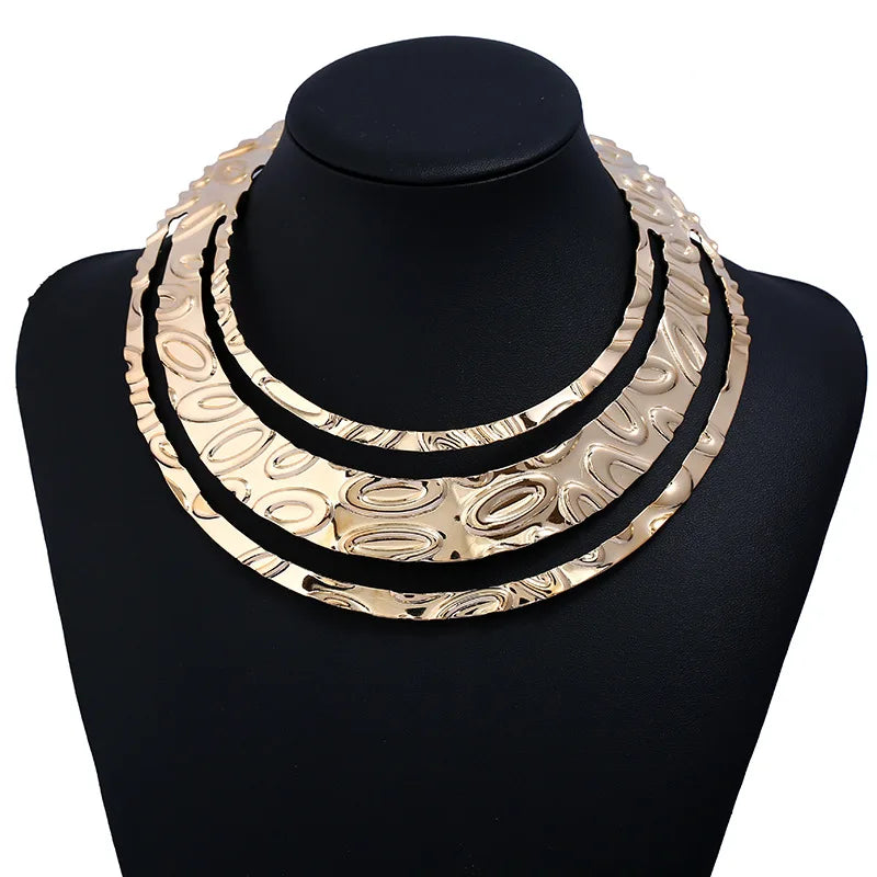 Colorful Layered Necklace Charm Bridal Wedding Accessories