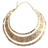 Colorful Layered Necklace Charm Bridal Wedding Accessories