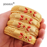 Dubai Plated Bangles and Bracelets Open Bangle Wedding Friendship Bracelet