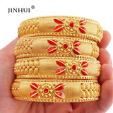 Dubai Plated Bangles and Bracelets Open Bangle Wedding Friendship Bracelet