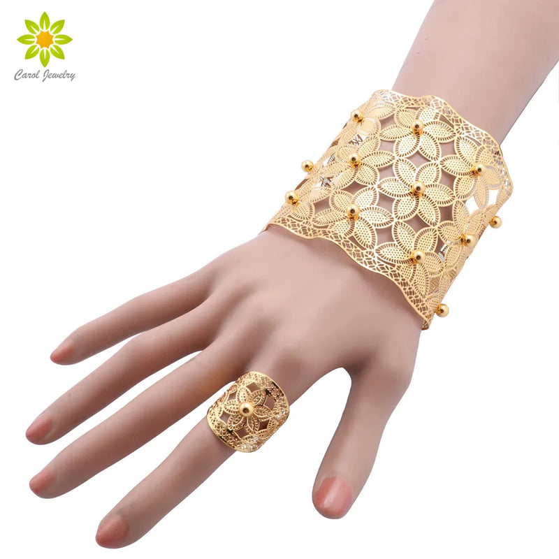Dubai Arrival Adjustable Bangle For Women African Bijoux Bracelet