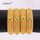 Dubai Brass Plated Charm Bangles for Women