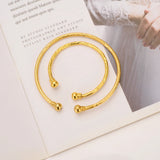 Dubai Women Girls Mother Baby Cuff Bangle Bracelet for Adult African Men Jewelry