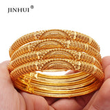 Dubai Plated Anniversary Wedding Bangles for Women