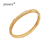 Dubai Plated Anniversary Wedding Bangles for Women
