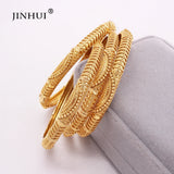 Dubai Plated Anniversary Wedding Bangles for Women