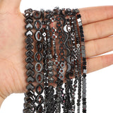 Hematite Stone Spacer Bead Set for DIY Bracelets 2-20mm