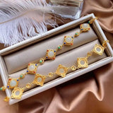 Vintage S925 Sterling Silver Hetian Jade Bracelet