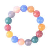 Duobao Candy Agate Bracelet Women's Natural Rough Stone Bead Bracelet