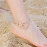 Personalized Birth Year Anklet with Zircon Name - Women Anklets