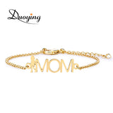 Personalized Mom Bracelet Figure Shape Mother's Gift