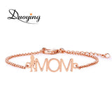 Personalized Mom Bracelet Figure Shape Mother's Gift