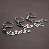 Cartoon Personalized Picture Keyring Trinket Stainless Steel Jewelry