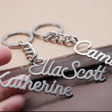 Cartoon Personalized Picture Keyring Trinket Stainless Steel Jewelry