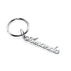 Duoying Name Keyring Letters Name Key Chain Personalized Name Pendants