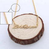 Duoying Name Necklace Cuba Chain Personalized Necklaces for Women