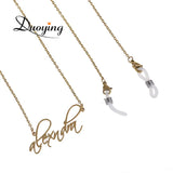 Duoying Name Glasses Chain Neck Holder Kids Adults Face Cover Lanyard
