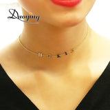 Vote Choker Necklaces Personalized Name Minimalist Jewelry