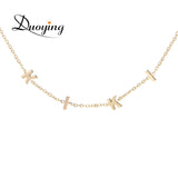 Vote Choker Necklaces Personalized Name Minimalist Jewelry