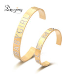 Custom Name Bangle Bracelet for Women Christmas Gift