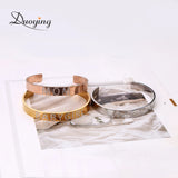 Custom Name Bangle Bracelet for Women Christmas Gift