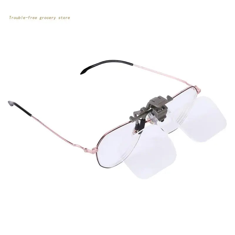 2x Head-mounted Magnifying Glass for Sewing & Cross Stitch