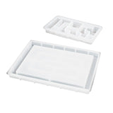 Durable Cubes Epoxy Resin DIY Storage Box Tray Casting