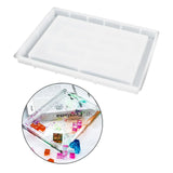 Durable Cubes Epoxy Resin DIY Storage Box Tray Casting