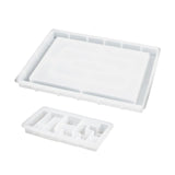 Durable Cubes Epoxy Resin DIY Storage Box Tray Casting