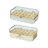 Earring Display Case Dustproof Portable Jewelry Storage Box