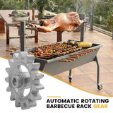 Durable Heat Resistant Barbecue Frame Gear DIY Parts Mini Hardware Wheel