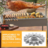 Durable Heat Resistant Barbecue Frame Gear DIY Parts Mini Hardware Wheel