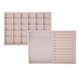 Velvet Jewelry Display Tray Showcase Holder
