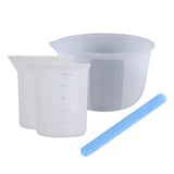 Silicone Baking Cup 100/600ml Measuring Cup Epoxy Resin Mold