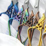 Stainless Steel Retro Flower Tailor Scissor Embroidery Handicraft DIY Tools