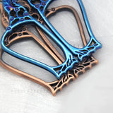Stainless Steel Retro Flower Tailor Scissor Embroidery Handicraft DIY Tools