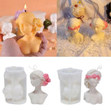 Unique Girl Body Silicone Candle Mold for DIY Craft