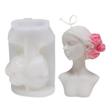 Unique Girl Body Silicone Candle Mold for DIY Craft