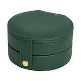 Dust-proof Button Closure Jewelry Storage Box