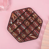 Double-layer Earrings Rings Case Dust-proof Storage Box