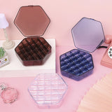 Double-layer Earrings Rings Case Dust-proof Storage Box